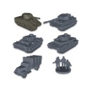 Sherman Solitaire: Set aus 18 Miniaturen.