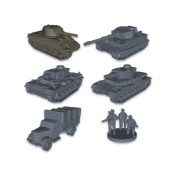 Sherman Solitaire: set of 18 miniatures.