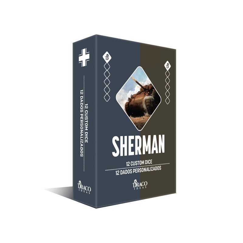 Sherman Solitario: Set de 12 dados. Sherman Solitario: Set de 12 dados.
