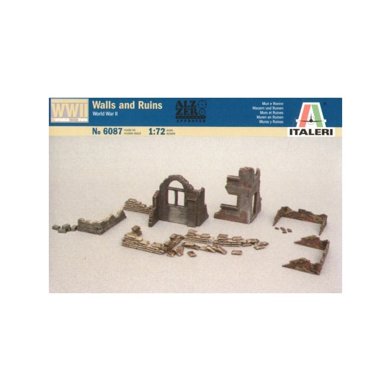 Walls and ruins. ITALERI 6087