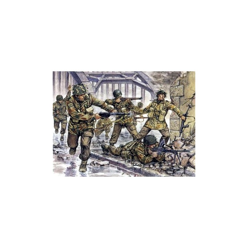 Paracaidistas británicos. ITALERI 6034