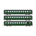 Set de coches ligeros, SNCF. Set de coches ligeros, SNCF.