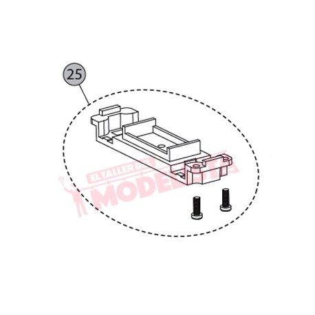 Cache de bogie pour TRD (version AC).