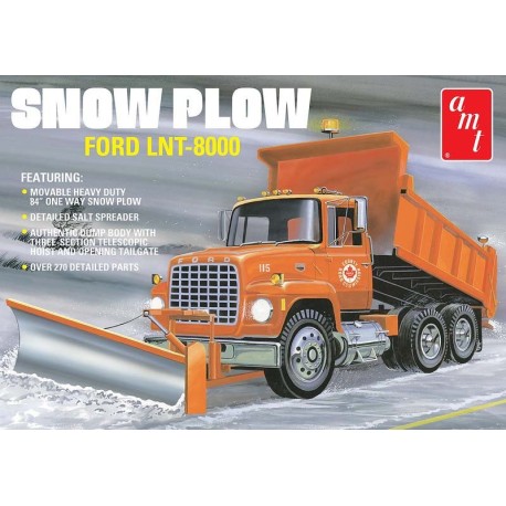 Ford LNT-8000 mit Schneepflug.