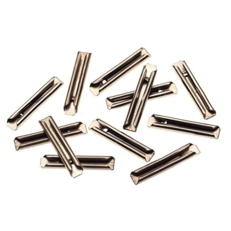 Eclisas de unión metálicas (x12).