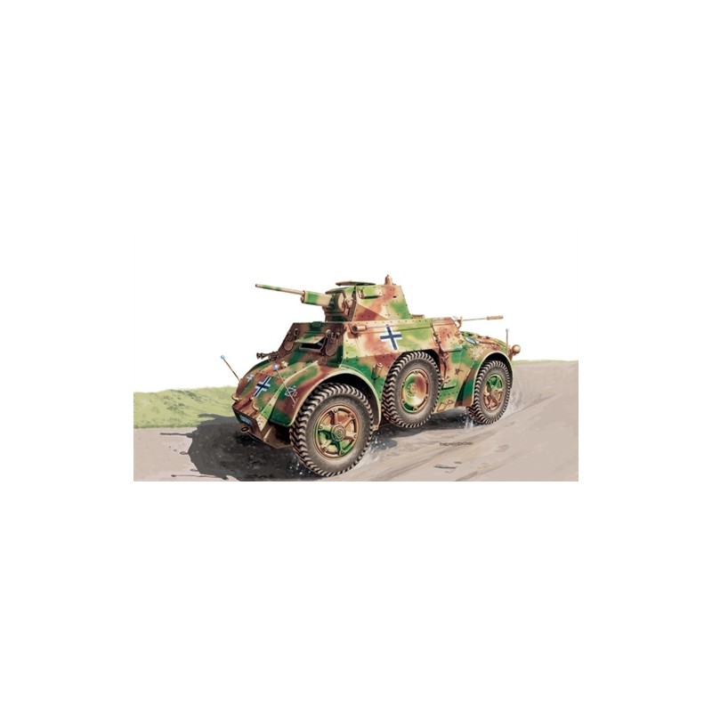Vehículo blindado AB 41. ITALERI 6605