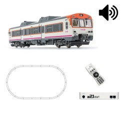 Ensemble de démarrage numérique avec son. RENFE 596 + z21 chemin de fer.
