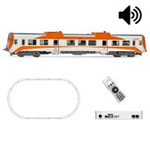 Set digitale di partenza con audio. RENFE 596 + z21 ferrovia.