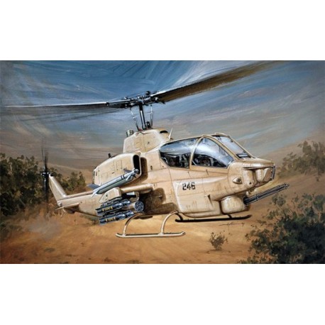 BELL AH-1W "SUPERCOBRA". ITALERI 833