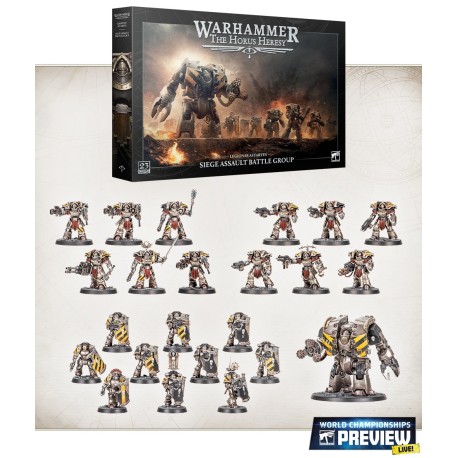 Astartes Cerco Assalto Legiões de Grupo de Batalha.