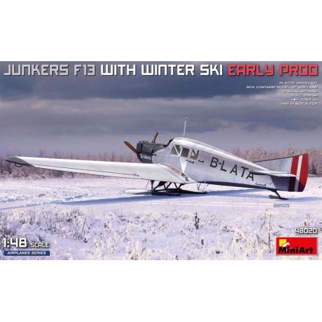 Junkers F13, atterraggio invernale.
