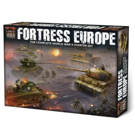 Scatola iniziale di Fortress Europe: Seconda Guerra Mondiale.