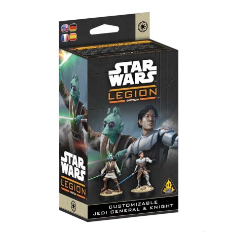 General personalizável e Cavaleiro Jedi.