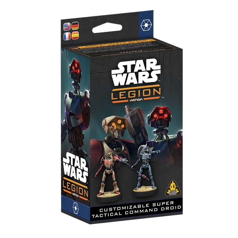 SW Legion: Superdroide táctico de mando personalizable.