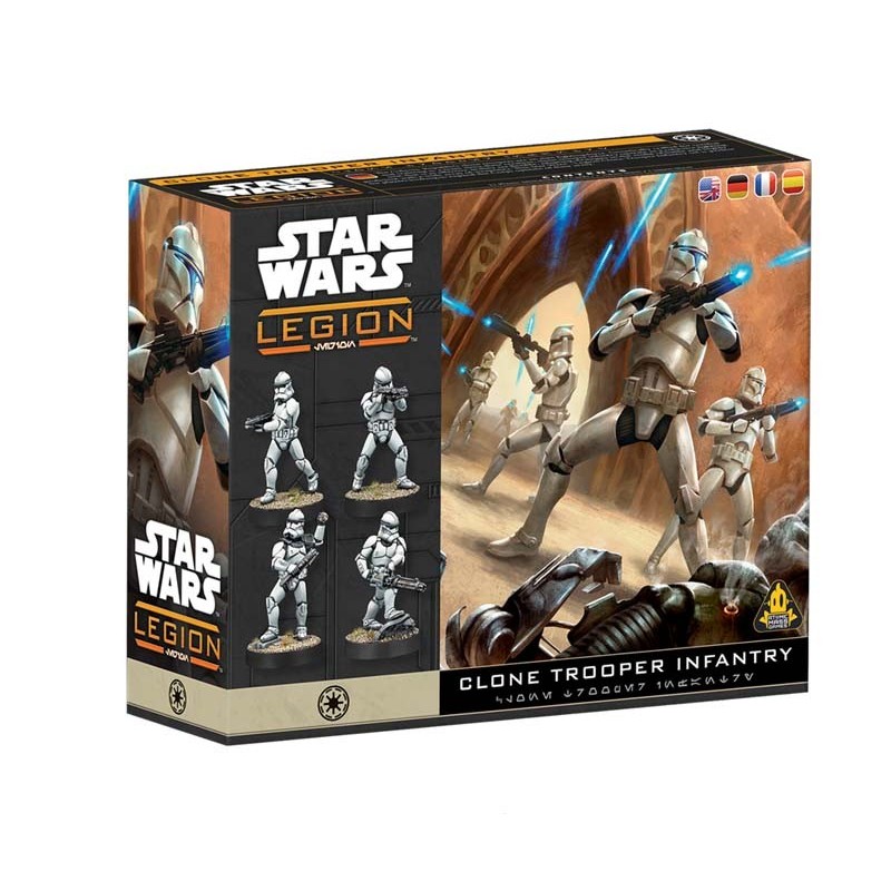 SW Legion: Soldados Clon.