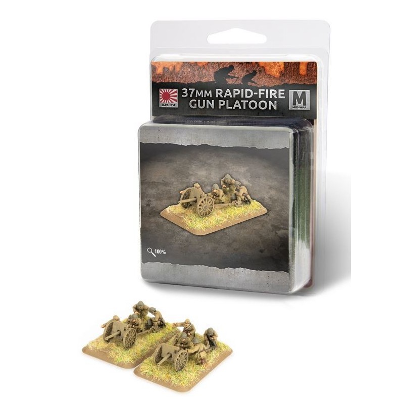 37mm Rapid-fire Gun Platoon (x2). 37mm Rapid-fire Gun Platoon (x2).