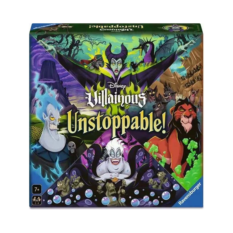 Disney Vilão Imparável! | Jogo de tabuleiro Disney Disney Vilão Imparável! | Jogo de tabuleiro Disney