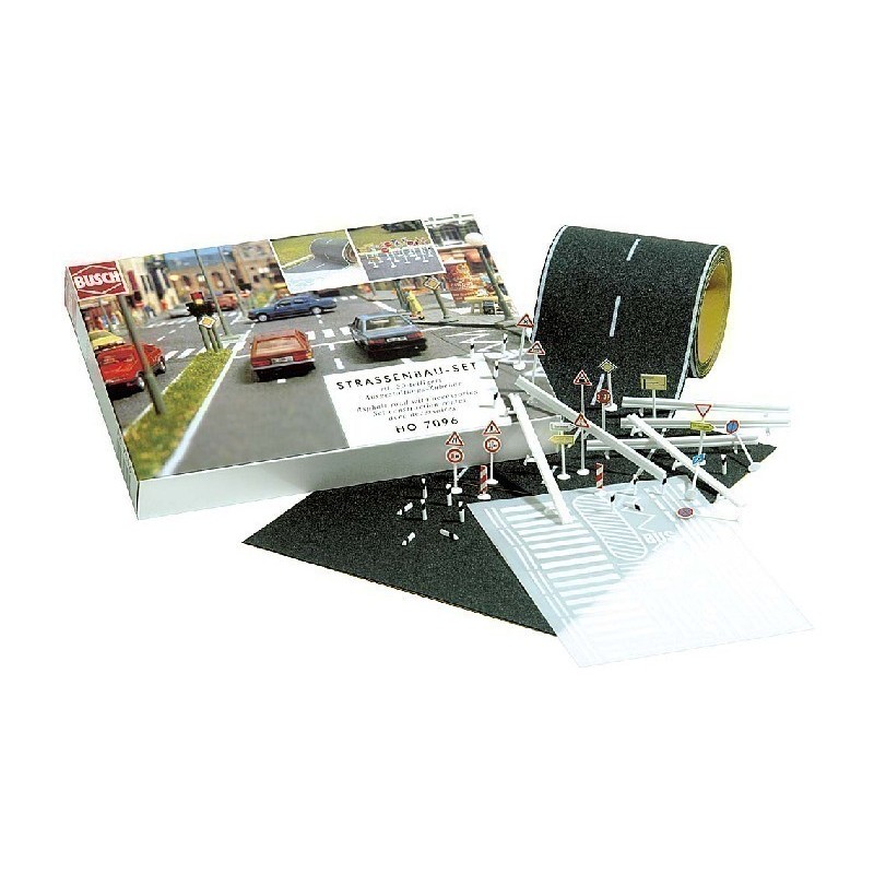 Sets for road construction. BUSCH 7096