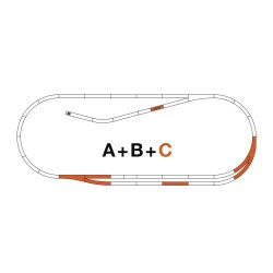 Ensemble d’extension de rails : C. Rocoline.