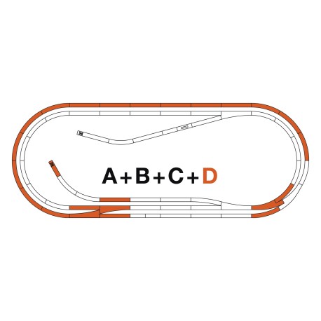 Track extension set: D. RocoLine.