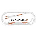 Track extension set: E. RocoLine.