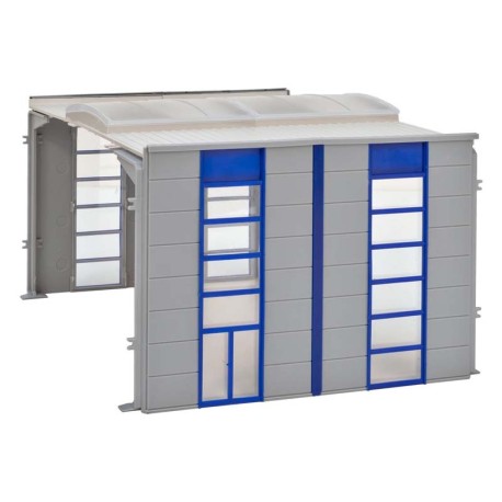 Extensión set for Industrial hall.