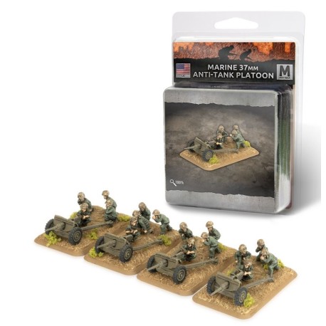 37-mm-Panzerabwehrzug.