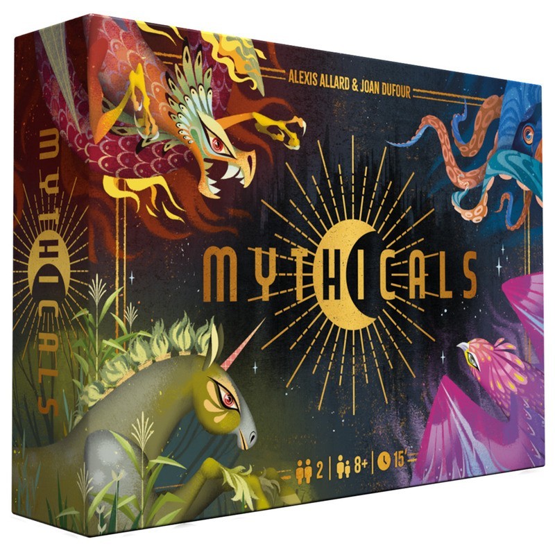 Mythicals Gioco Da Tavolo Tedesco | Sfida A Duelle Per 2 Giocatori Dagli 8 Anni | 15 Minuti A Partita