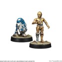 SW Legión: R2-D2 & C-3PO.