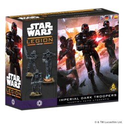 Star Wars Legión: Soldados oscuros imperiales.