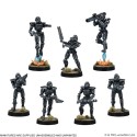 Star Wars Legión: Soldados oscuros imperiales.