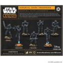 Star Wars Legión: Soldados oscuros imperiales.