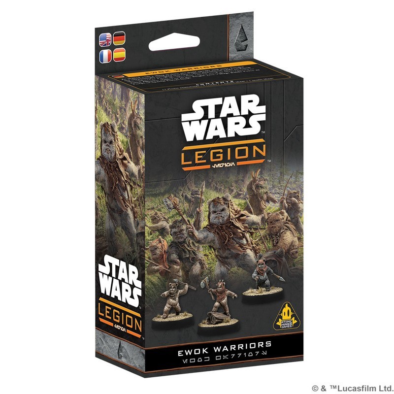 SW Legión: Guerreros Ewoks.