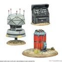 SW Legión: Miniaturas de fichas de objetivo en 3D.
