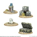 SW Legión: Miniaturas de fichas de objetivo en 3D.