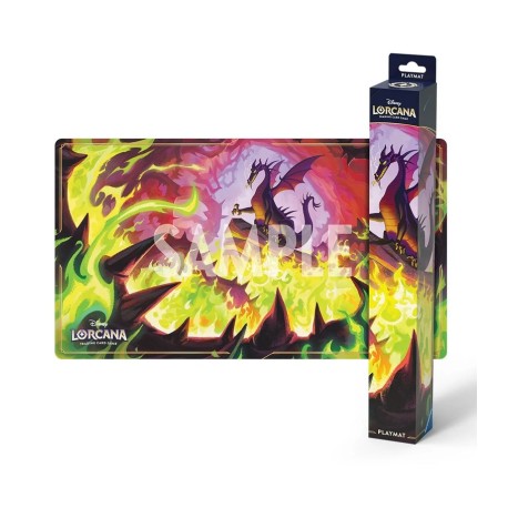 Lorcana: Dragon Fire playmat Winterspell.