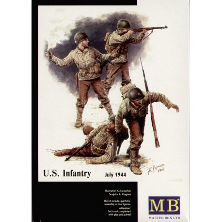 US Infantry. 1944. MASTER BOX 3521