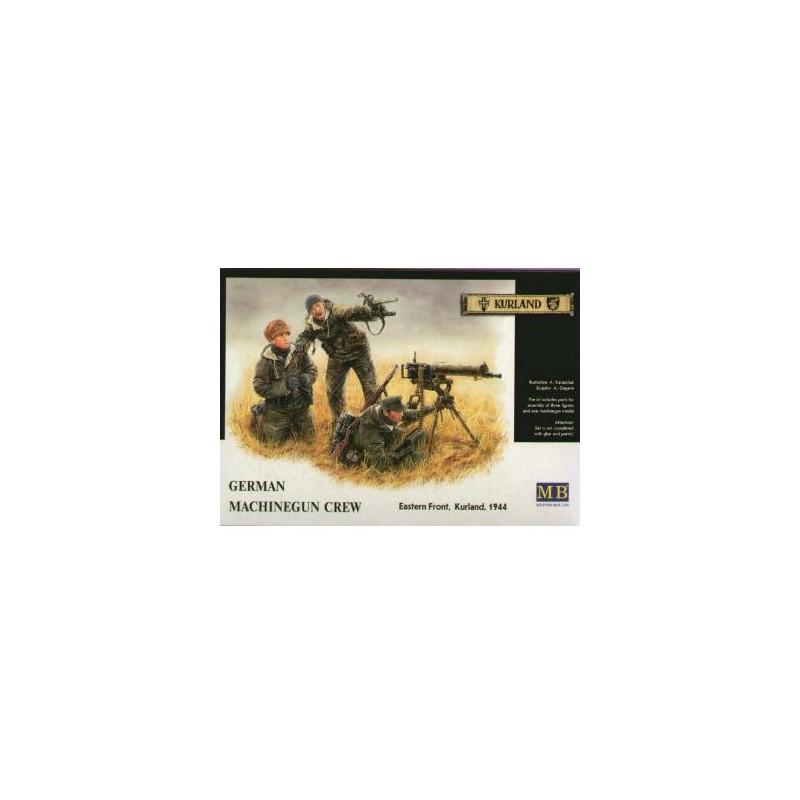German machinegun crew. MASTER BOX 3526