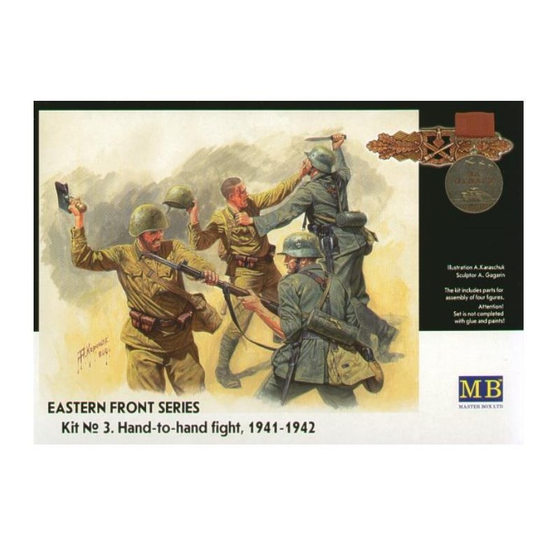 Hand to hand fight. MASTER BOX 3524