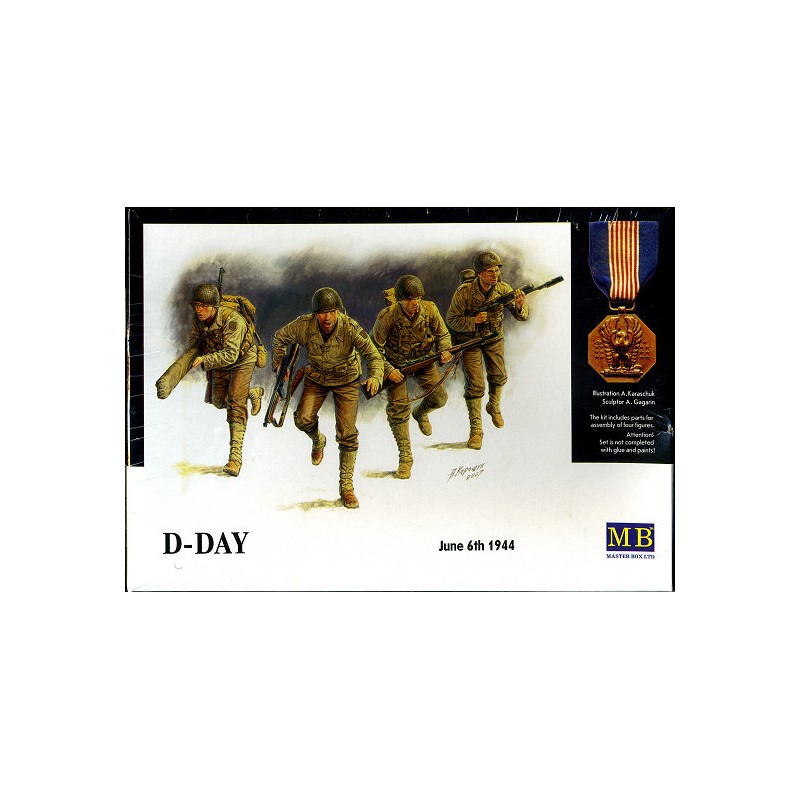 Día D, junio 1944. MASTER BOX 3520