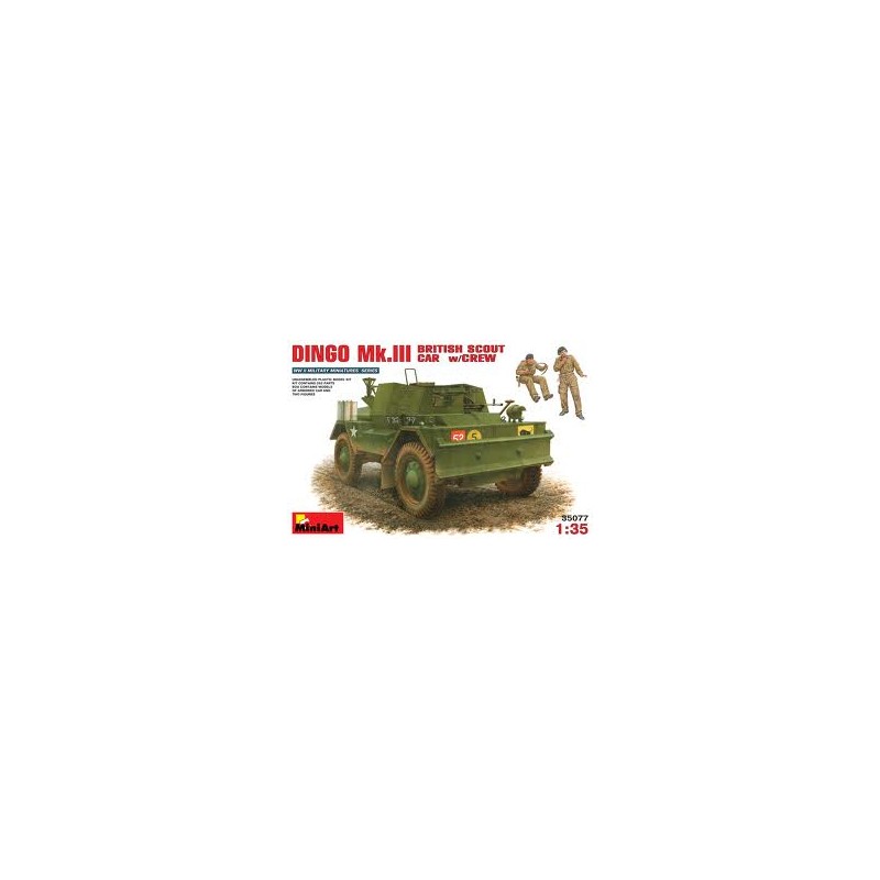 Dingo Mk. III y tripulación. MINIART 35077 Dingo Mk. III y tripulación. MINIART 35077