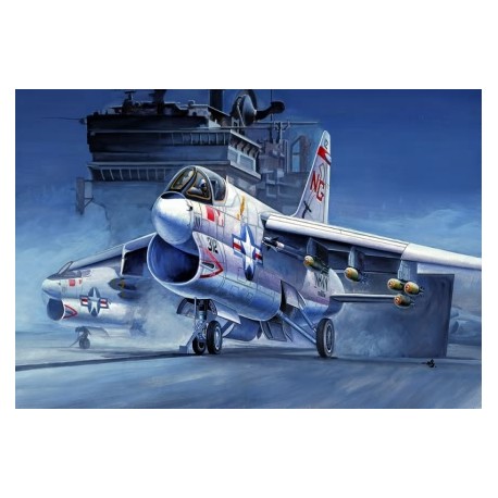 A-7A Corsair II. HOBBY BOSS 87201