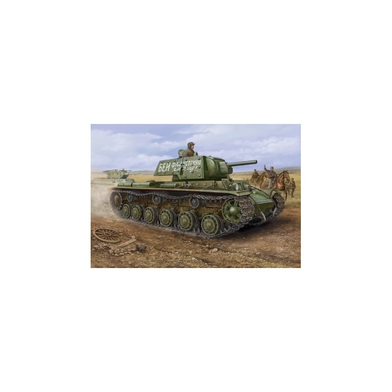 Tanque ruso KV-1´s Ehkranami. HOBBY BOSS 84811