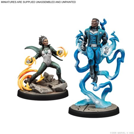 Marvel Crisis Protocol: Blue Marvel & Spectrum.