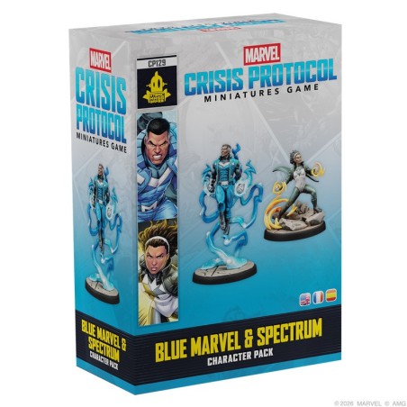 Marvel Crisis Protocol: Blue Marvel & Spectrum.
