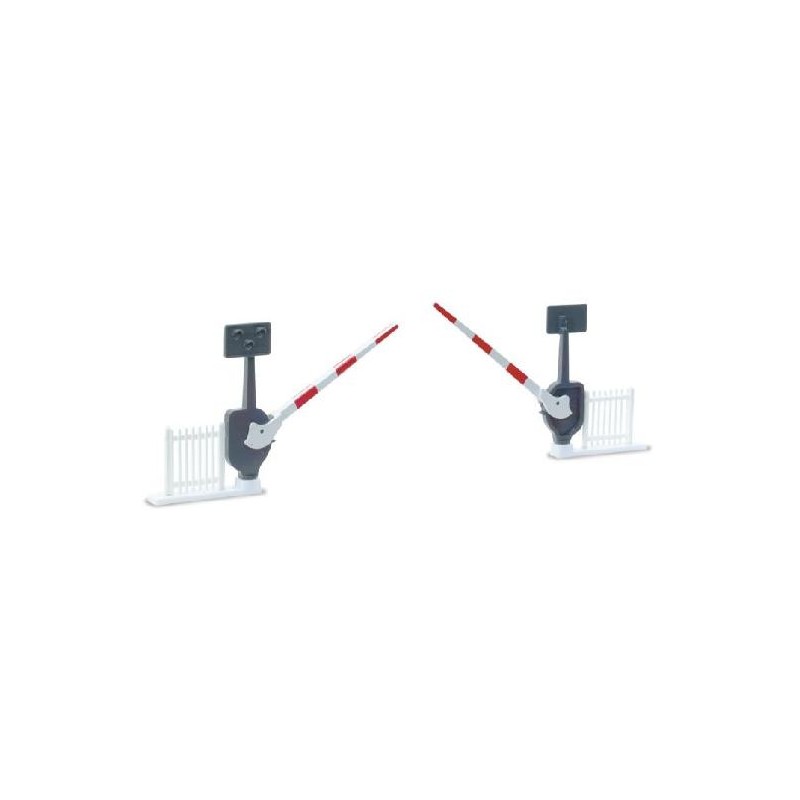 Level Crossing Barriers (2) with Fencing. PECO LK-51