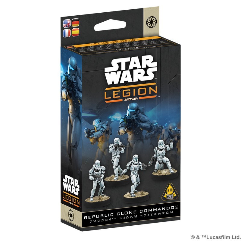 SW Legion: comando clone della Repubblica.