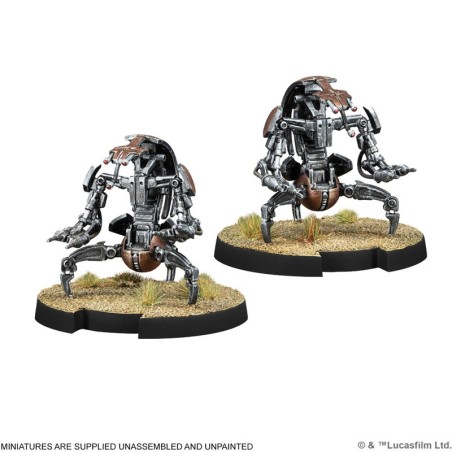 SW Legión: Droidekas.