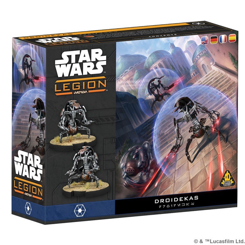 SW Legion: Droidekas.