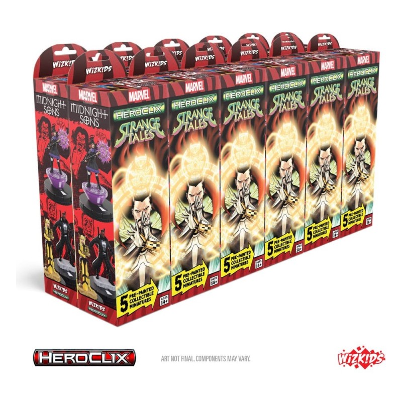 Marvel Heroclix: Strange tales booster brick. Inglés.